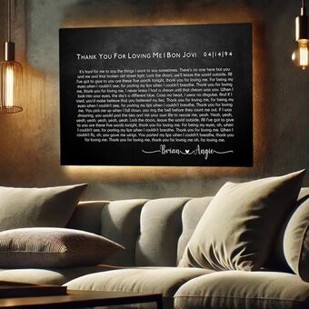 Song Lyrics Metal Sign, Couple Names and Date, Personalized Wedding, Metal Art