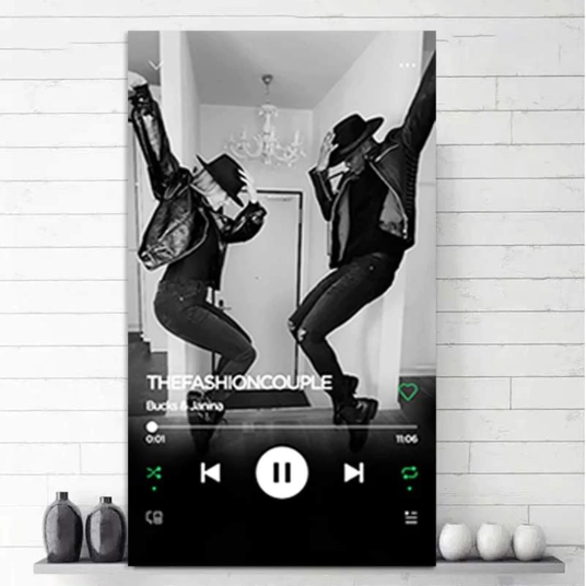 Custom Couple New Spotify Music Canvas